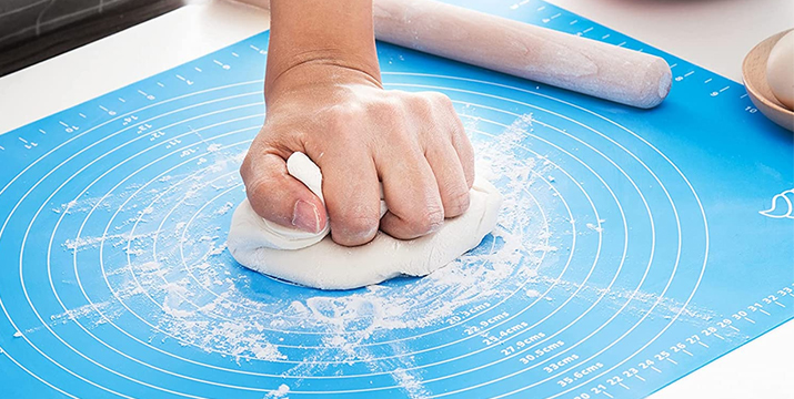 Silicone Pastry Mat Επιφάνεια για ζύμωμα για τον πάγκο ή το τραπέζι σας