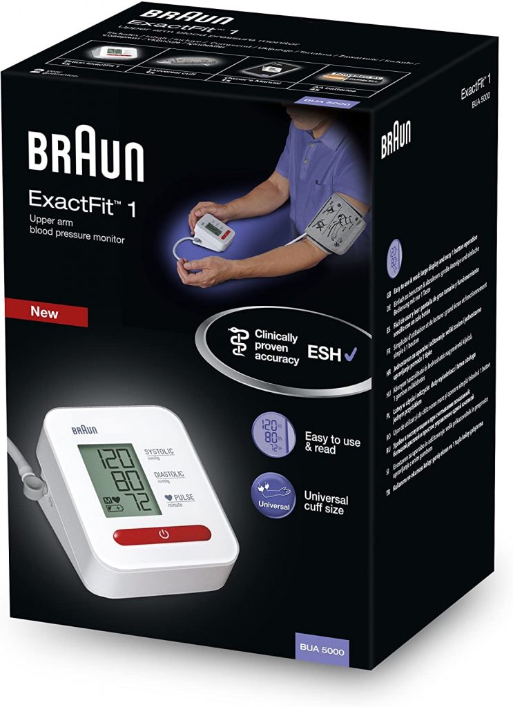 Πιεσόμετρο Μπράτσου Braun ExactFit-1 BUA5000 V1 Pressure Monitor, Πιεσόμετρο Μπράτσου Braun ExactFit-1 BUA5000 V1 Pressure Monitor