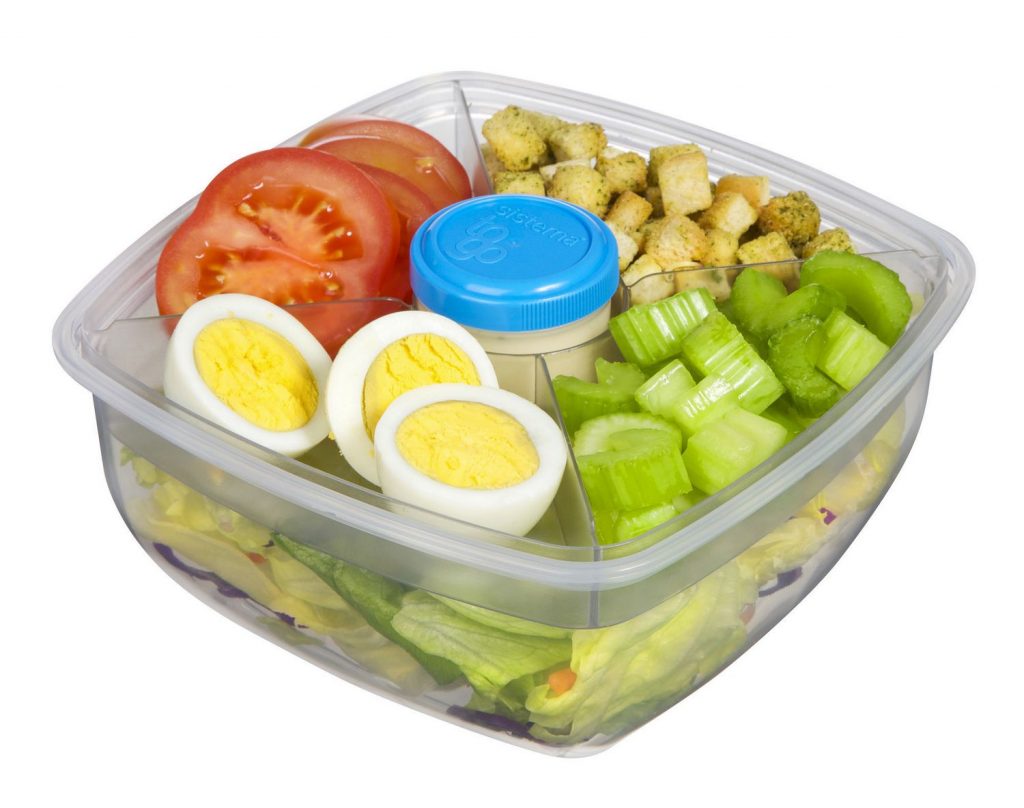 Sistema Φαγητοδοχείο για Σαλάτα - Salad TO GO™ - Phthalate & BPA Free - 21356 - skroutz cyprus