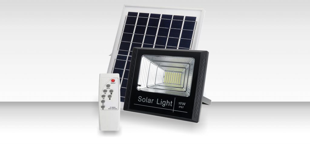 Ηλιακός προβολέας 100W με τηλεχειριστήριο Solar Light With Control Led 100 Watt, Ηλιακός προβολέας 100W με τηλεχειριστήριο Solar Light With Control Led 100 Watt