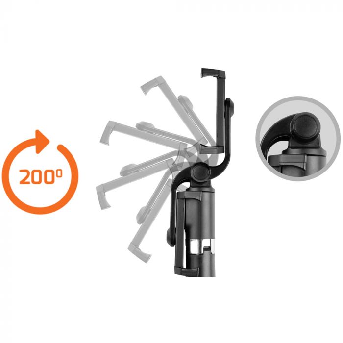 Natec ALVITO Wireless Selfie Stick Tripod Bluetooth 4.0 - selfie stick cyprus - whatsnew cyprus - whatson cyprus - skroutz cyprus -tech cyprus