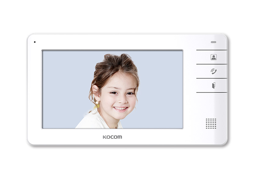Kocom KCV-S701EB Kit Color Videophone 7″ Screen & Calling Unit - Σύστημα Εξόπορτας με Έγχρωμη Θυροτηλεόραση - skroutz κύπρου - skroutz.com.cy