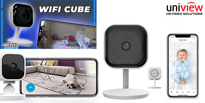 Ασύρματη Ενδοεπικοινωνία Μωρού Με Κάμερα & Ήχο - Smart Wireless Cube Camera Uniview 2MP Cube Wi-Fi Smart Baby Monitor Camera C1L-2WN - skroutz κύπρου - skroutz.com.cy - whatsoncyprus.co
