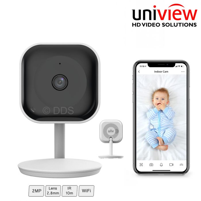 Ασύρματη Ενδοεπικοινωνία Μωρού Με Κάμερα & Ήχο - Smart Wireless Cube Camera Uniview 2MP Cube Wi-Fi Smart Baby Monitor Camera C1L-2WN - skroutz κύπρου - skroutz.com.cy - whatsoncyprus.co