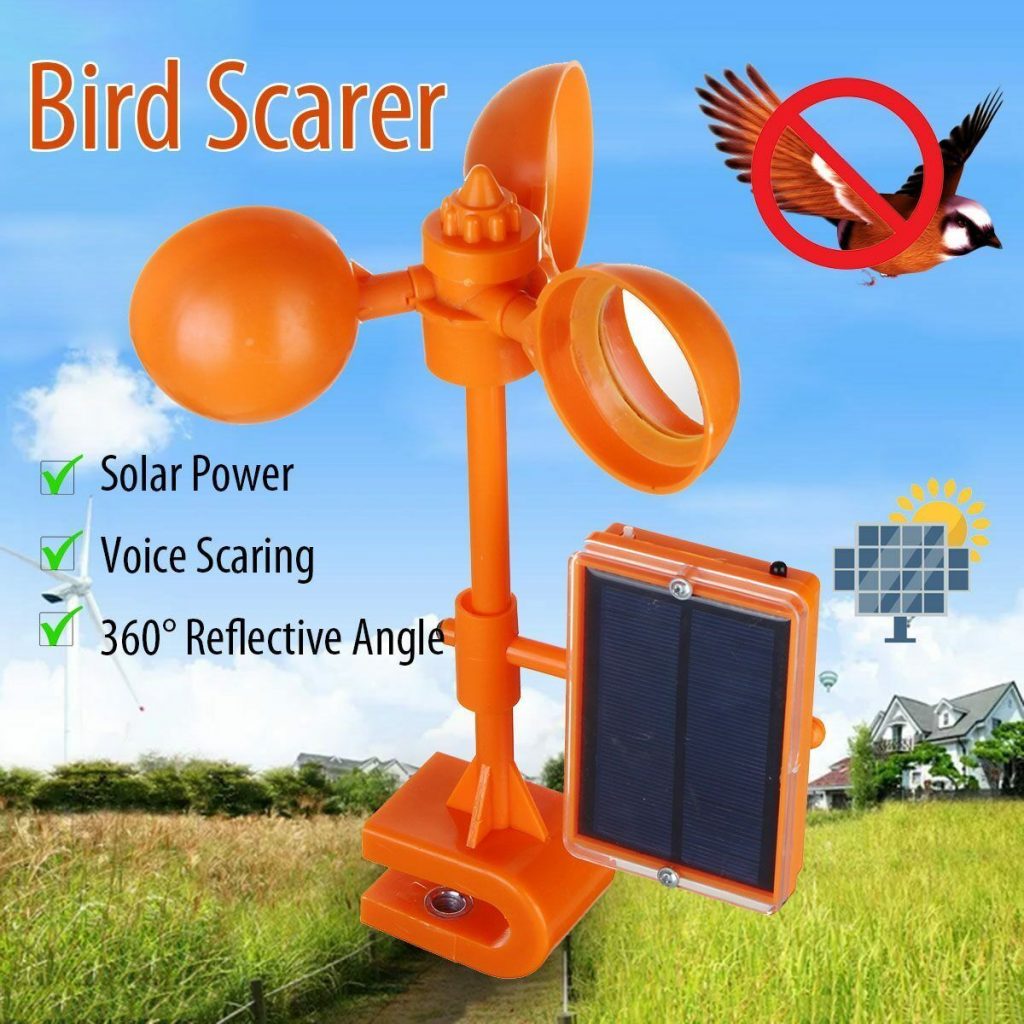 360 degree Reflective Bird Scarer Reflector Flashing Solar Por for Crow - Απωθητικά για Πουλιά / Περιστέρια - Πουλιών - whats on cyprus - skroutz.com.cy