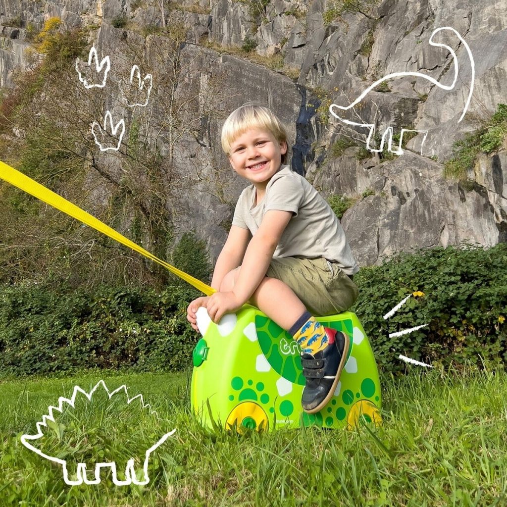 Trunki Dudley Dino Παιδική Βαλίτσα με ύψος 31cm σε Πράσινο χρώμα - skroutz cyprus - skroutz.com.cy - skroutz.gr